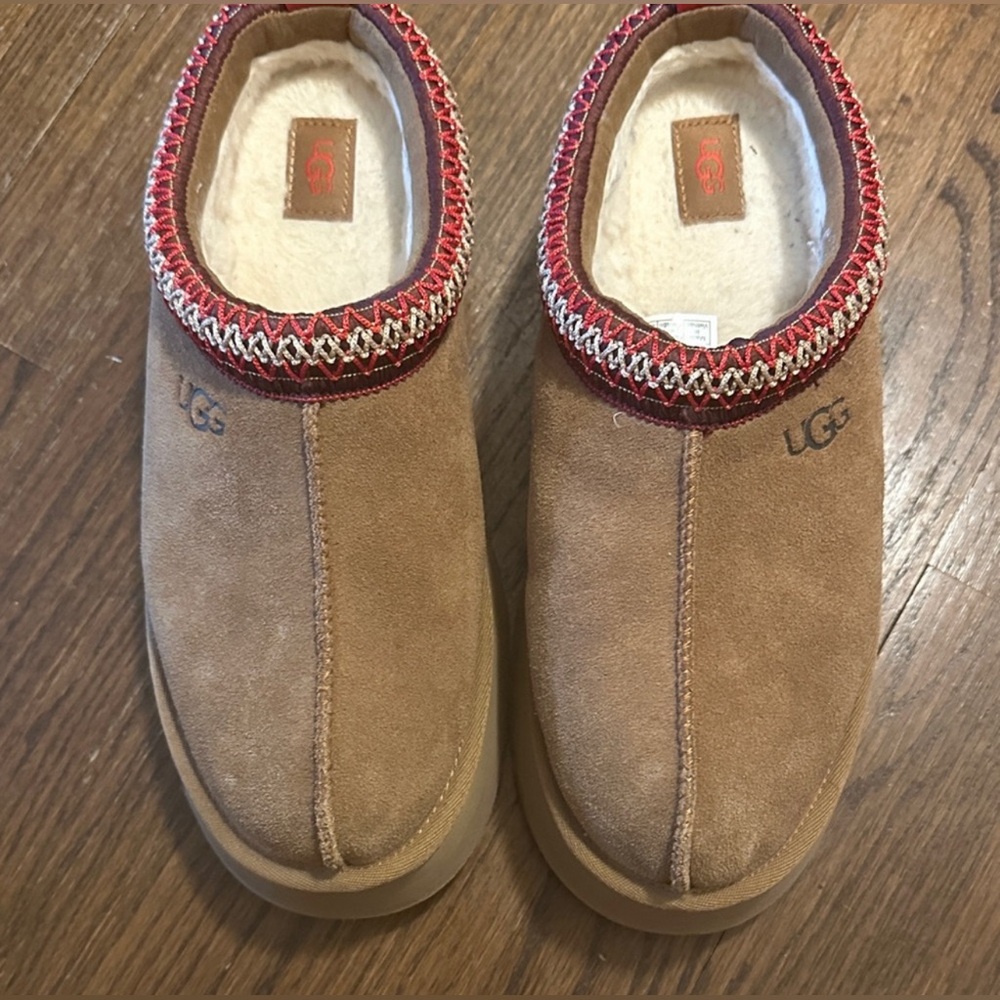 EUC Ugg Tazz II platform Slippers